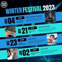 Winter Festival 2023 Event Schedule post template