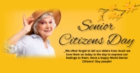 World senior citizens day,event Facebook Shared Image template