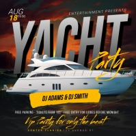 Yacht Party Instagram Ad Template