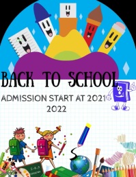 BACK TO SCHOOL Flyer (US Letter) template