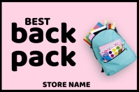 Back to School Special Offer Label template