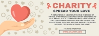 Charity Event Information Banner Facebook Cover Photo template