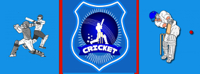 Cricket Facebook social media cover template