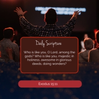 Daily Scripture Template Instagram Post