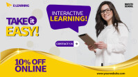 E-learning Cover Ads template