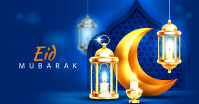 Eid Mubarak wishes Facebook Ad template