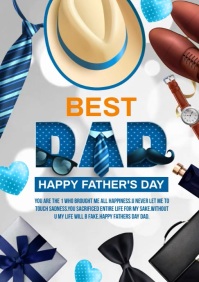 FATHER'S DAY A4 template