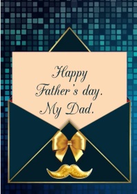 Fathers day A1 template