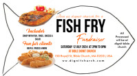 Fish Fry Fundraiser Twitter post template
