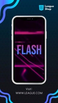 Flash Sale Mobile Tiktok Digital Display (9:16) template