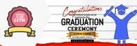 Graduation Party Template LinkedIn Banner