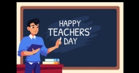 Happy teachers day Facebook Ad template