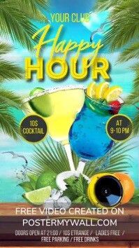 Happy Hour Instagram Story template