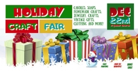 Holiday Craft Fair  Facebook Event Template
