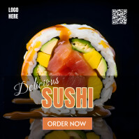 International Sushi Day Instagram Post template