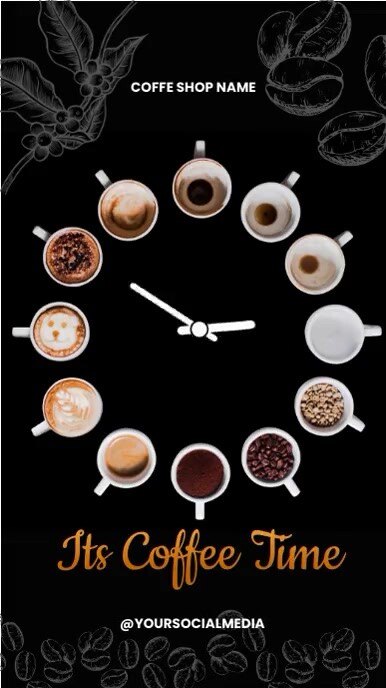 It's Coffee Time Template Indaba yaku-Instagram