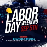 Labor Day Party Template Square (1:1)