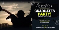 Maximalist Graduations Party Template Faceboo Facebook Event Cover