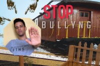 No bullyng Poster template