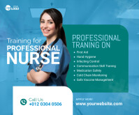 Nurse Training Ad Template Medium Rectangle
