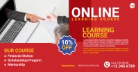 Online course facebook ad template