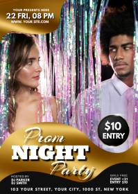 PROM NIGHT A6 template