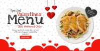 Restaurant Menu Ads Facebook Event Cover template
