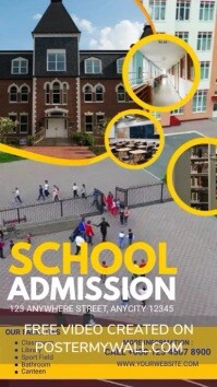 School Admission Instagram Reel template