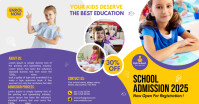 School Admission flyer Template