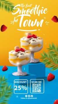 Smoothie Drinks Template Instagram Story
