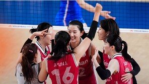 한국 女배구, 프랑스 꺾고 VNL 5연패 탈출…대회 2승째