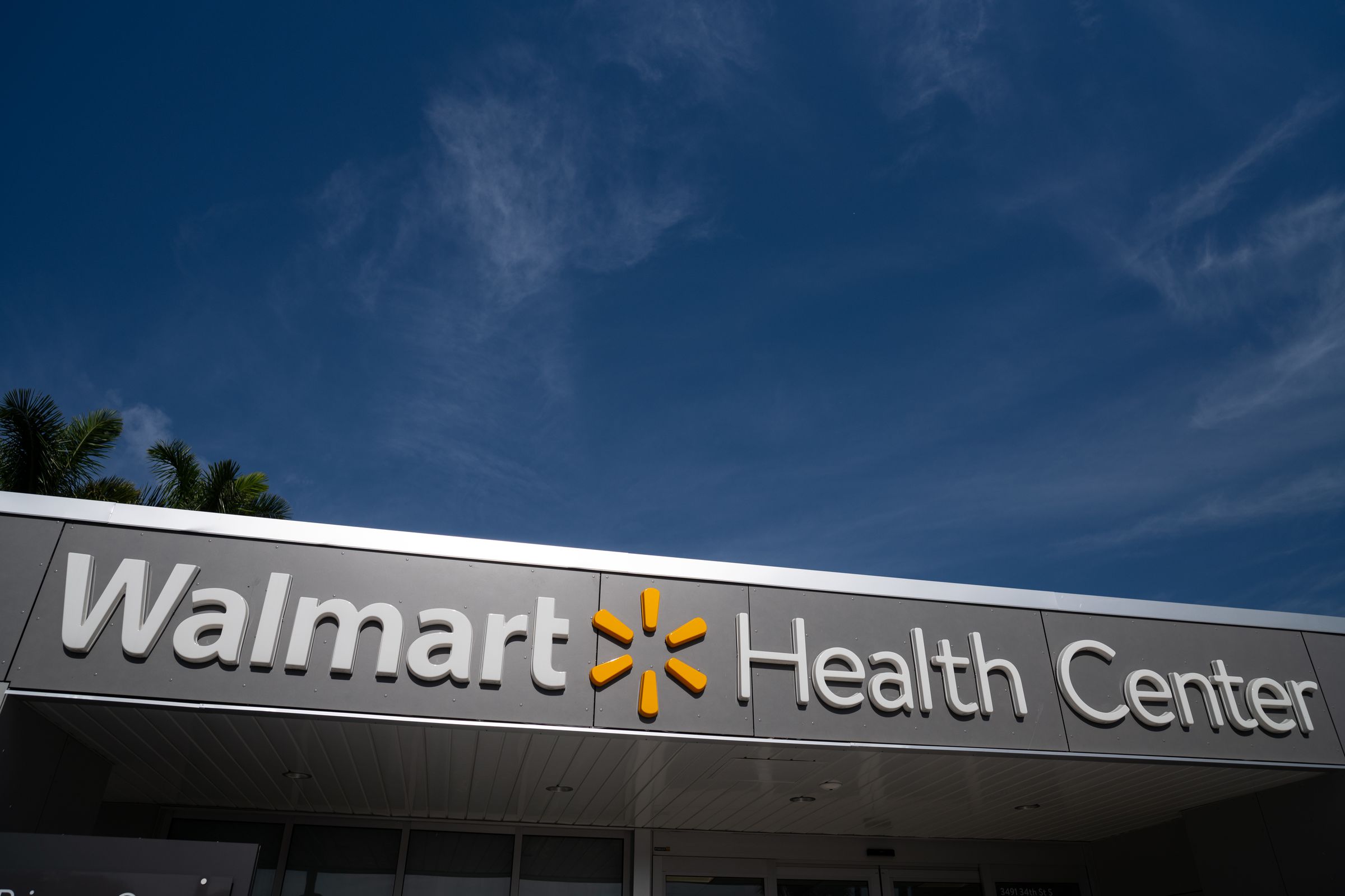 A Walmart Health center in St. Petersburg, Florida, US, on Tuesday, April 30, 2024.&nbsp;
