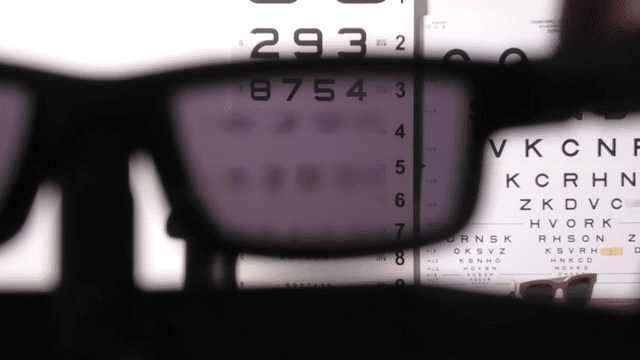 This GIF from 32°N shows the liquid crystal lens being activated for up-close reading.