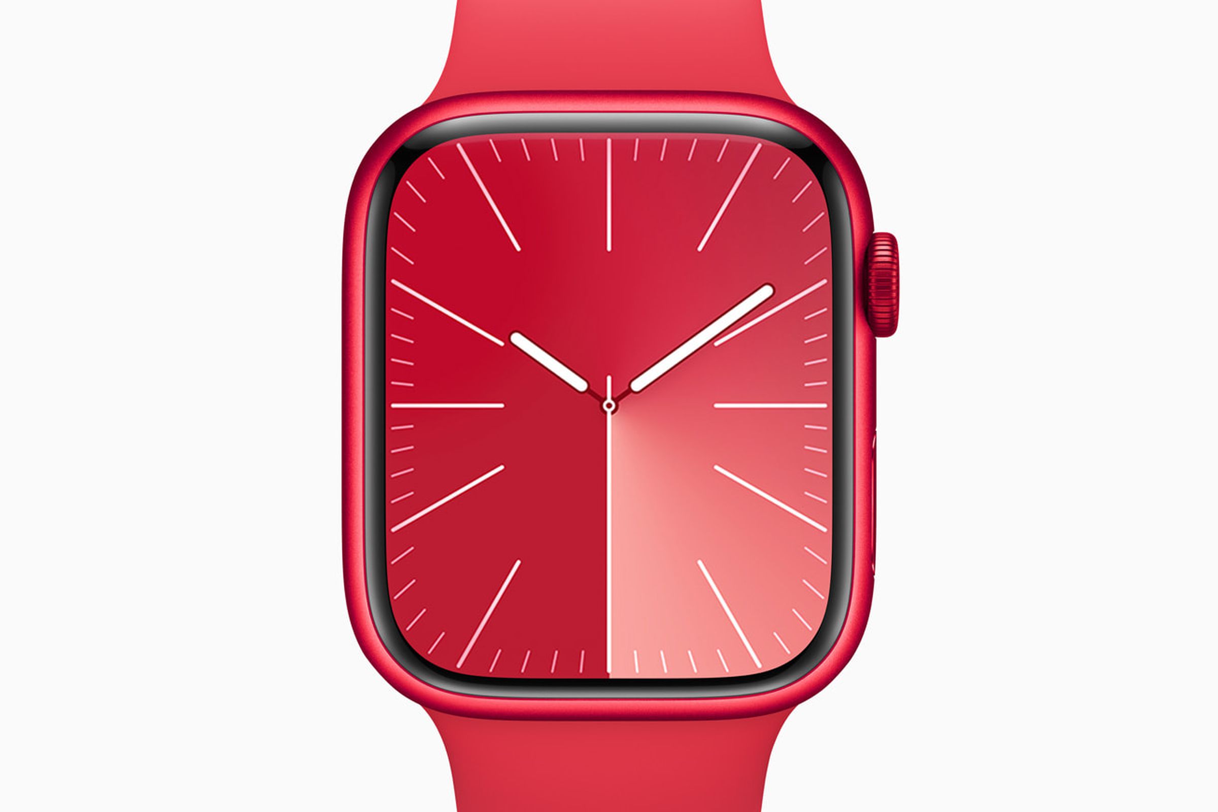 The Apple Watch Series 9 in (Product) Red.