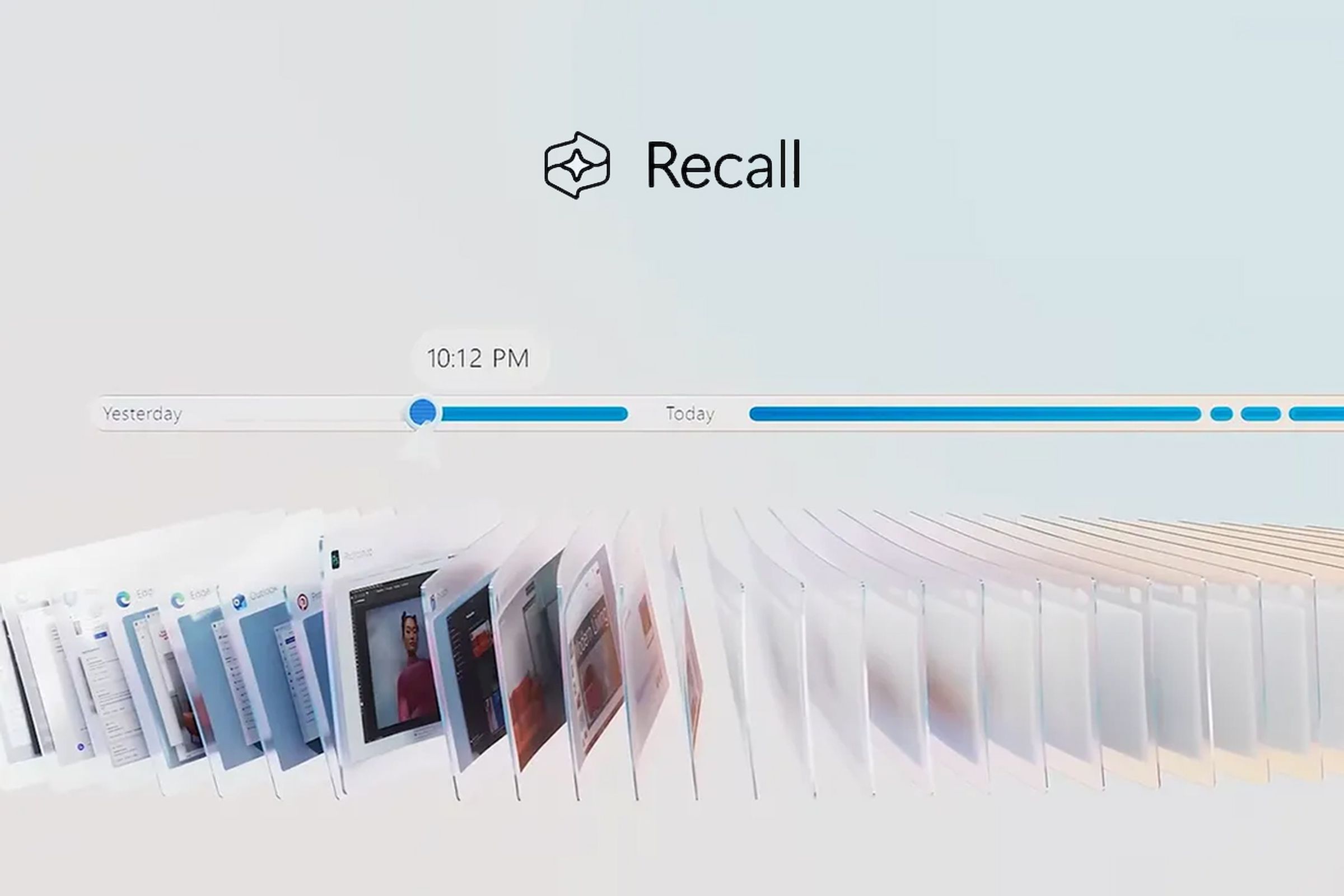 Illustration of Windows Recall