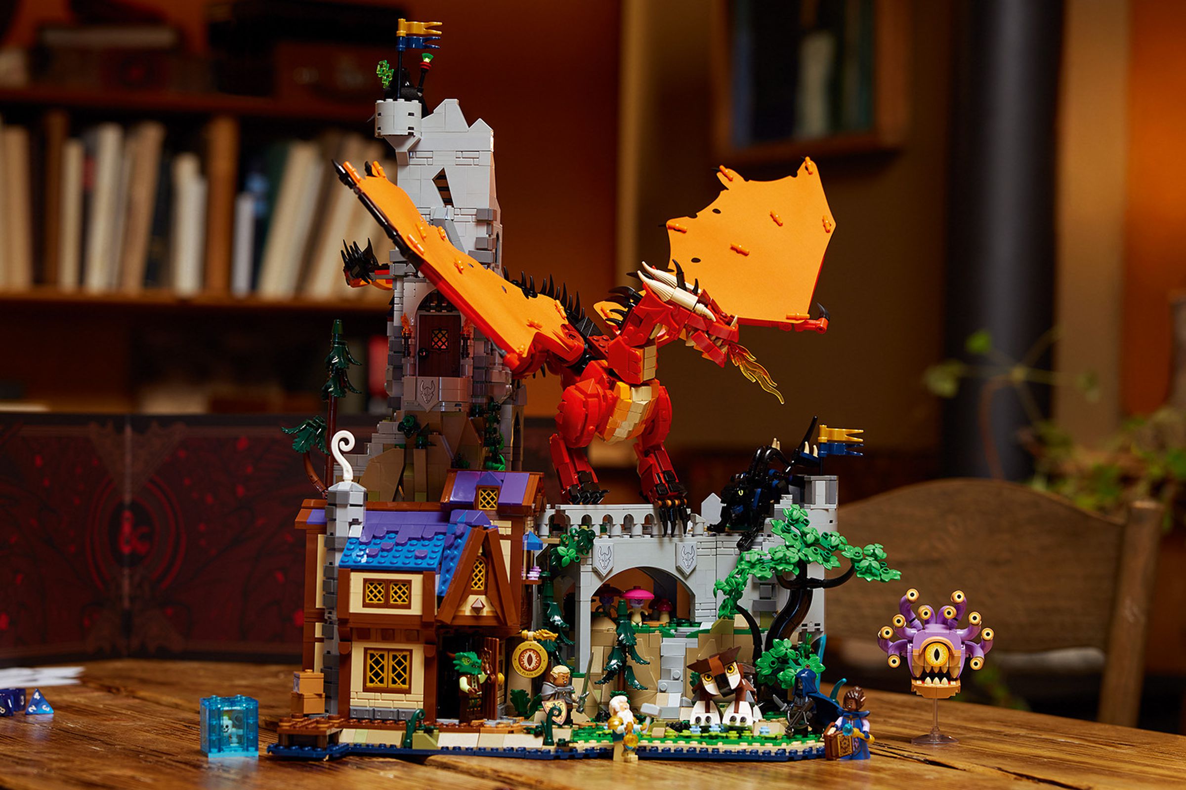 The Lego D&amp;D Red Dragons tale set.
