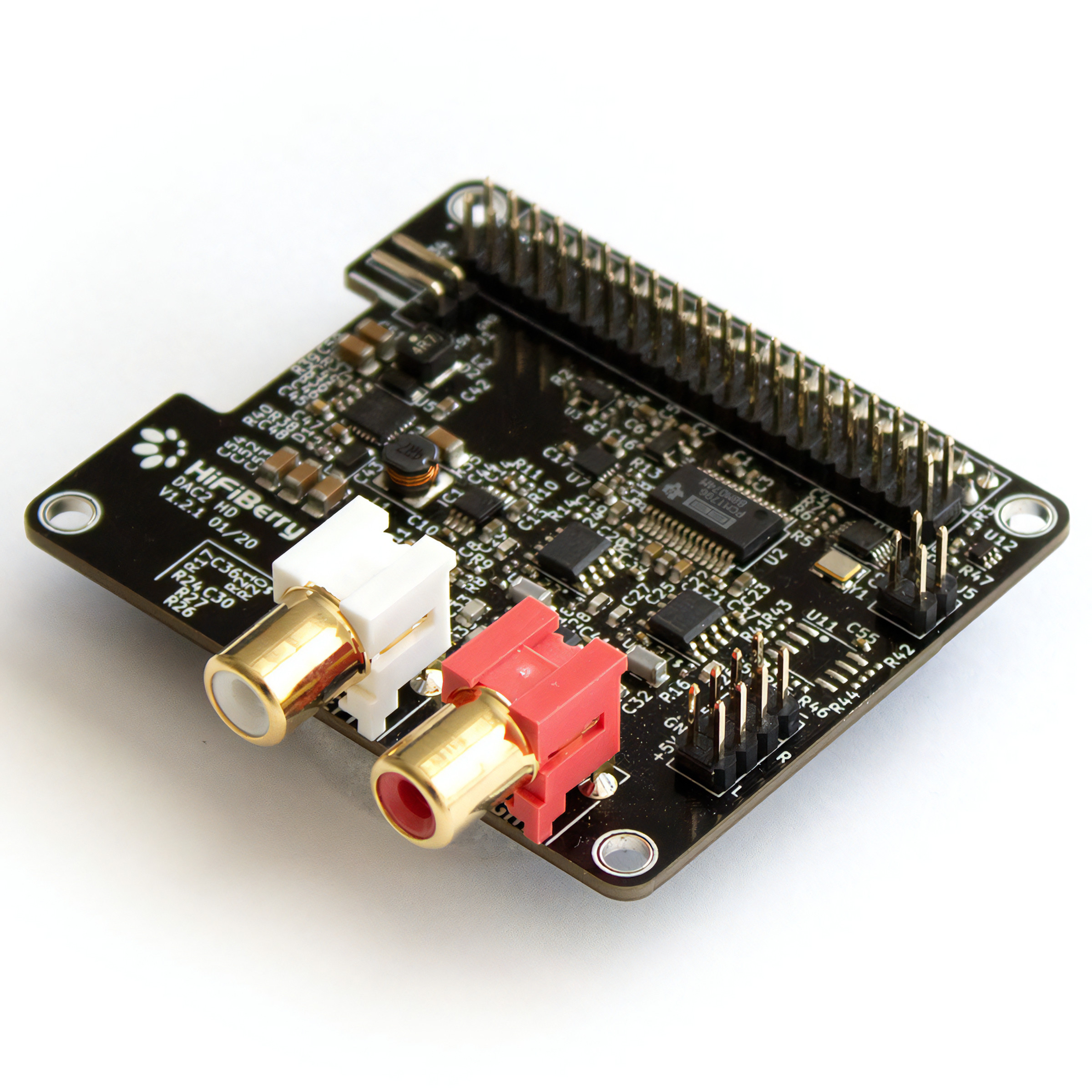 HiFiBerry and other companies make these nice DAC Hats to turn a Pi into a network streamer
