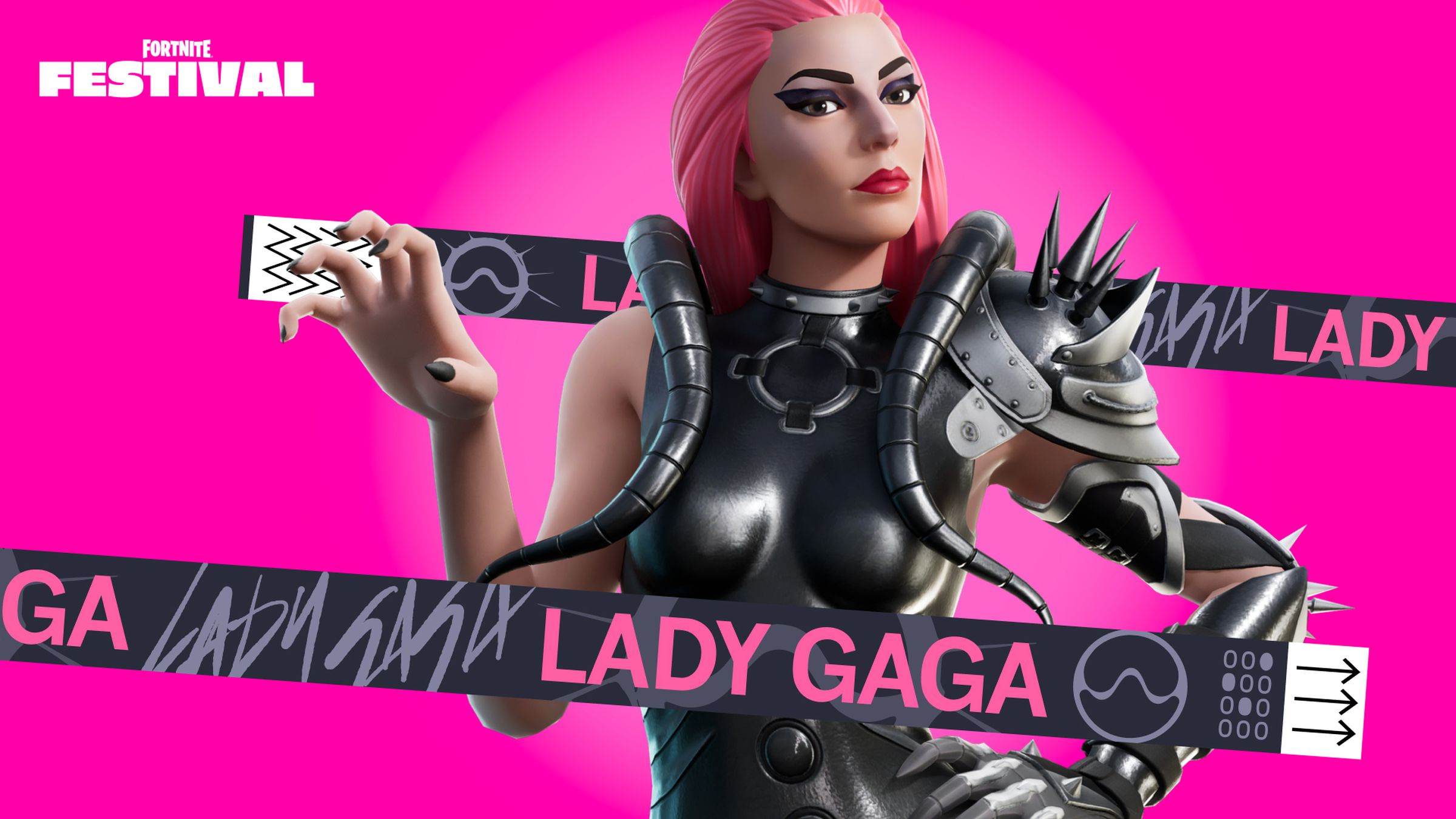 Lady Gaga in Fortnite.