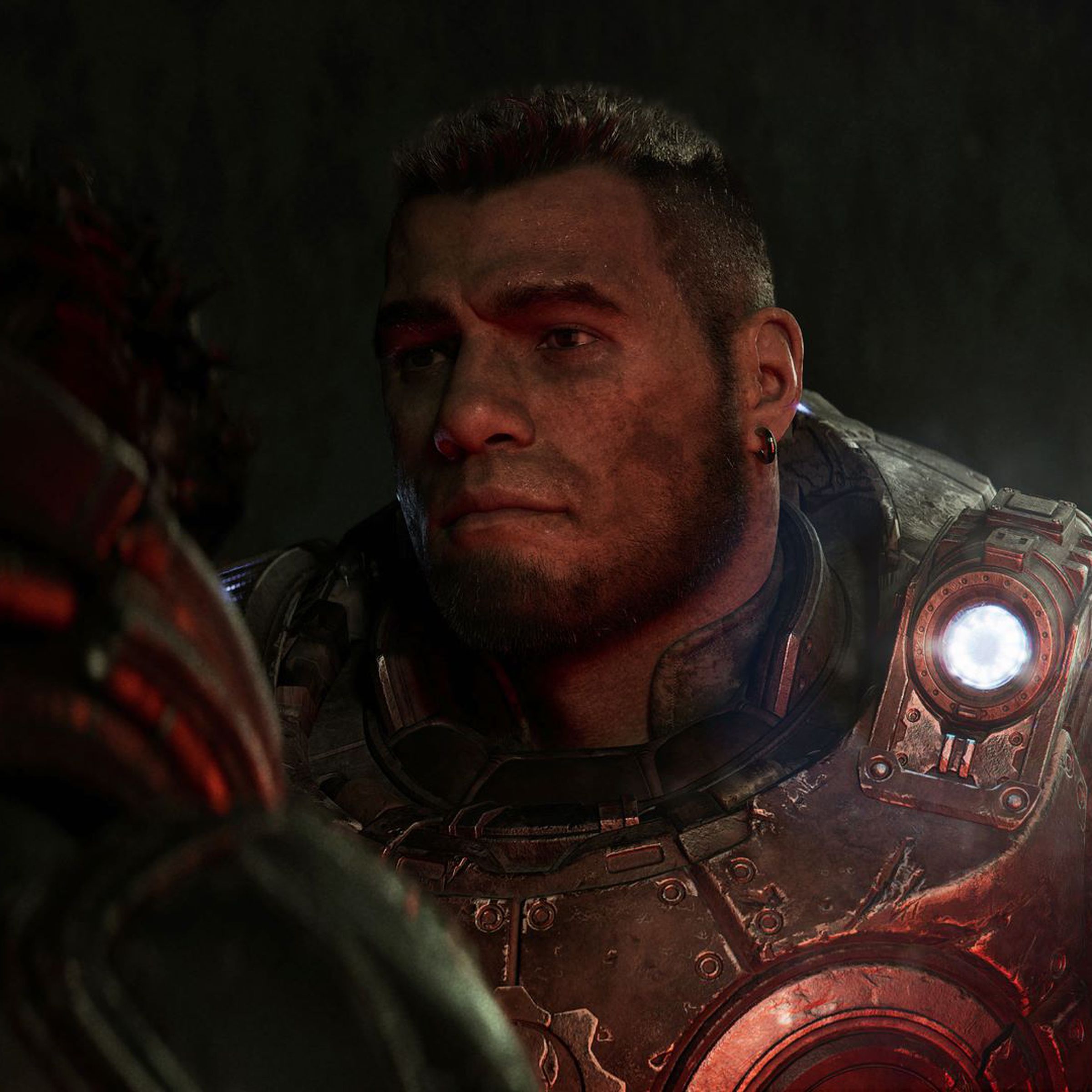 A screenshot from the video game Gears of War: E-Day