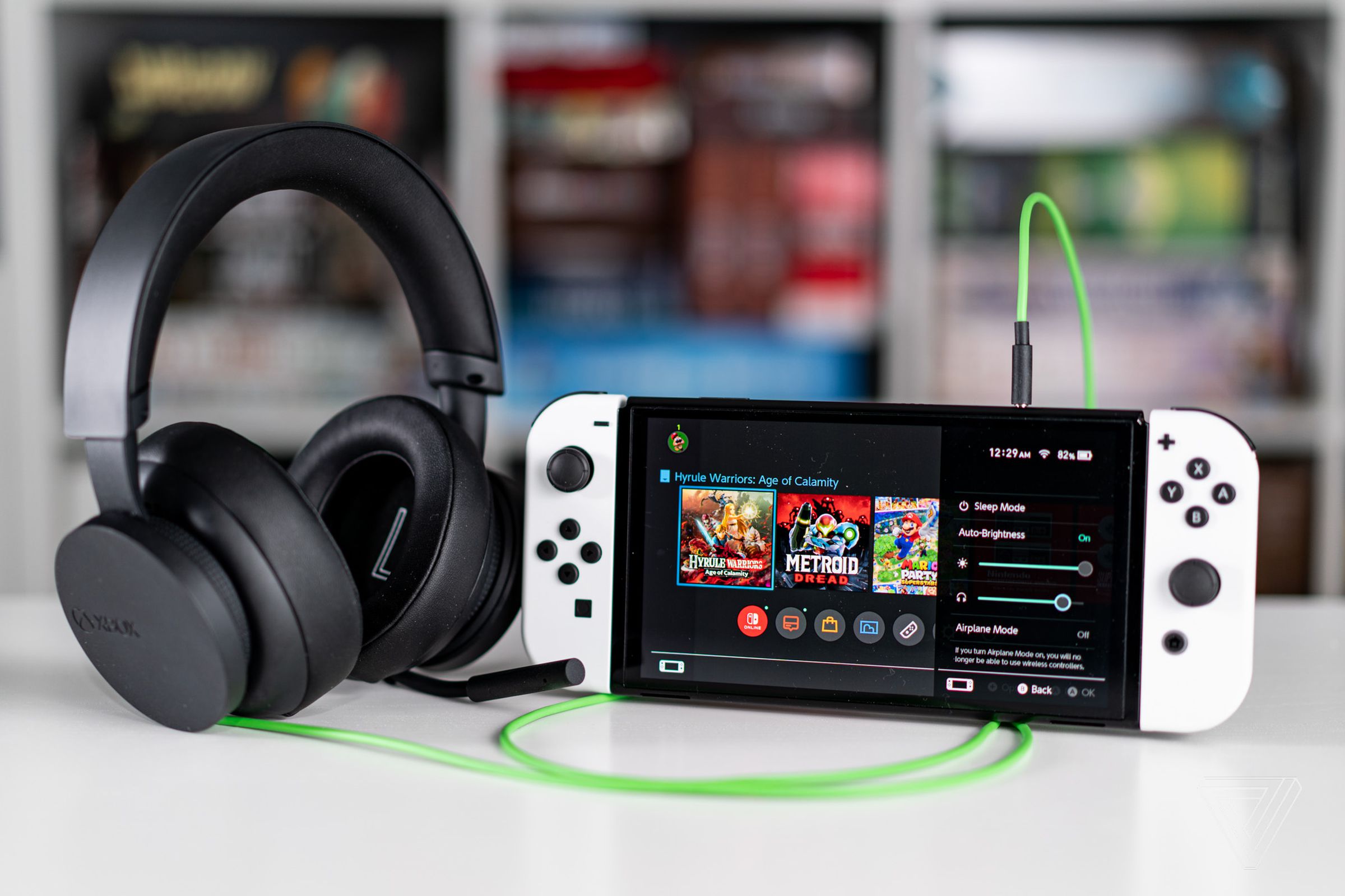 <em>And it also works with the Nintendo Switch. Even with the audio improvements on the Switch OLED, the headset experience is far superior.</em>