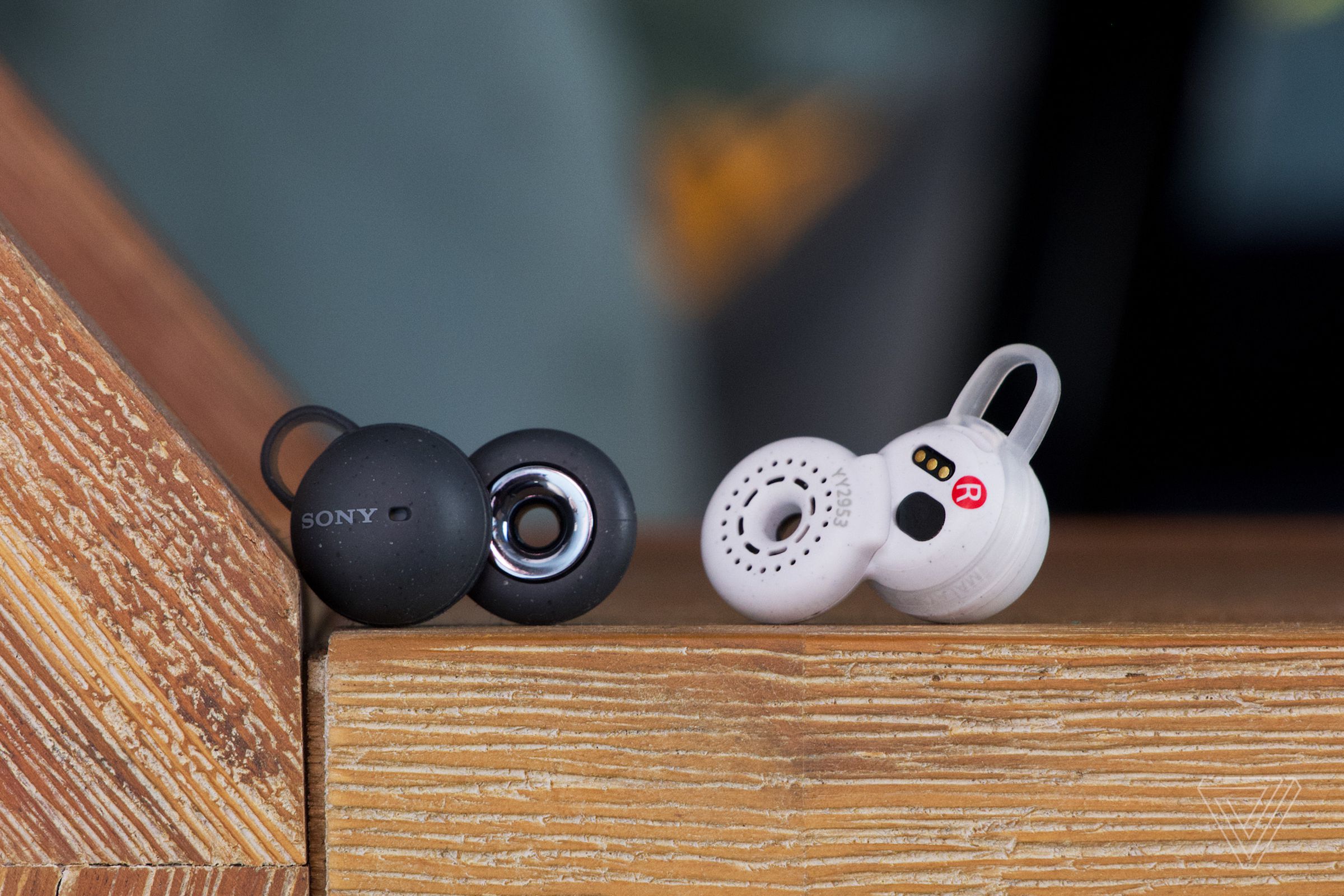 Sony includes several sizes of support arcs to keep the LinkBuds securely in your ears.