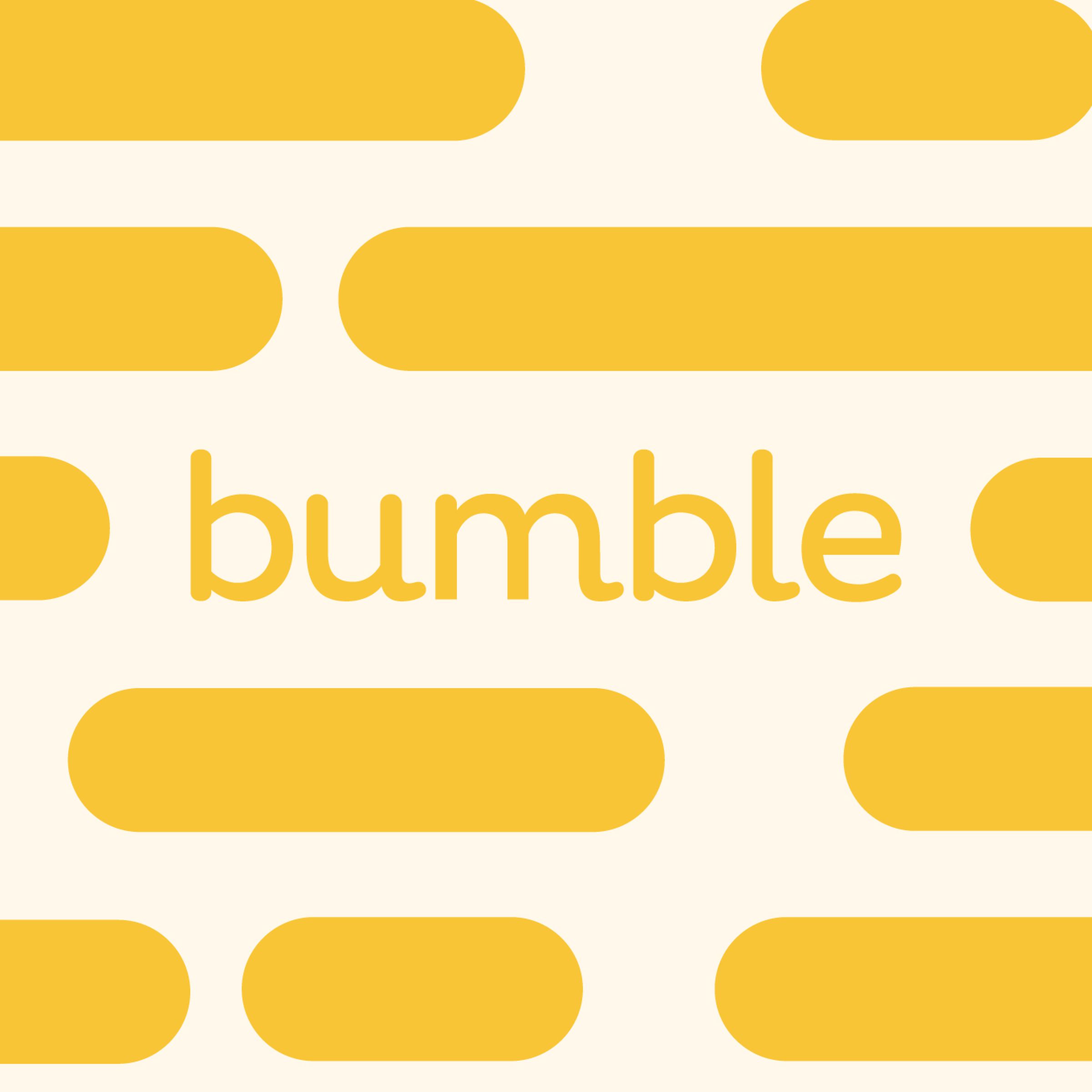 An illustration of the Bumble logo.