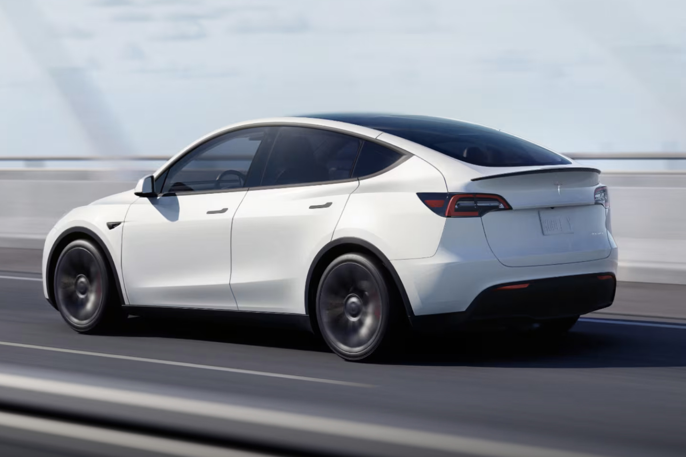 A picture of a Tesla Model Y.