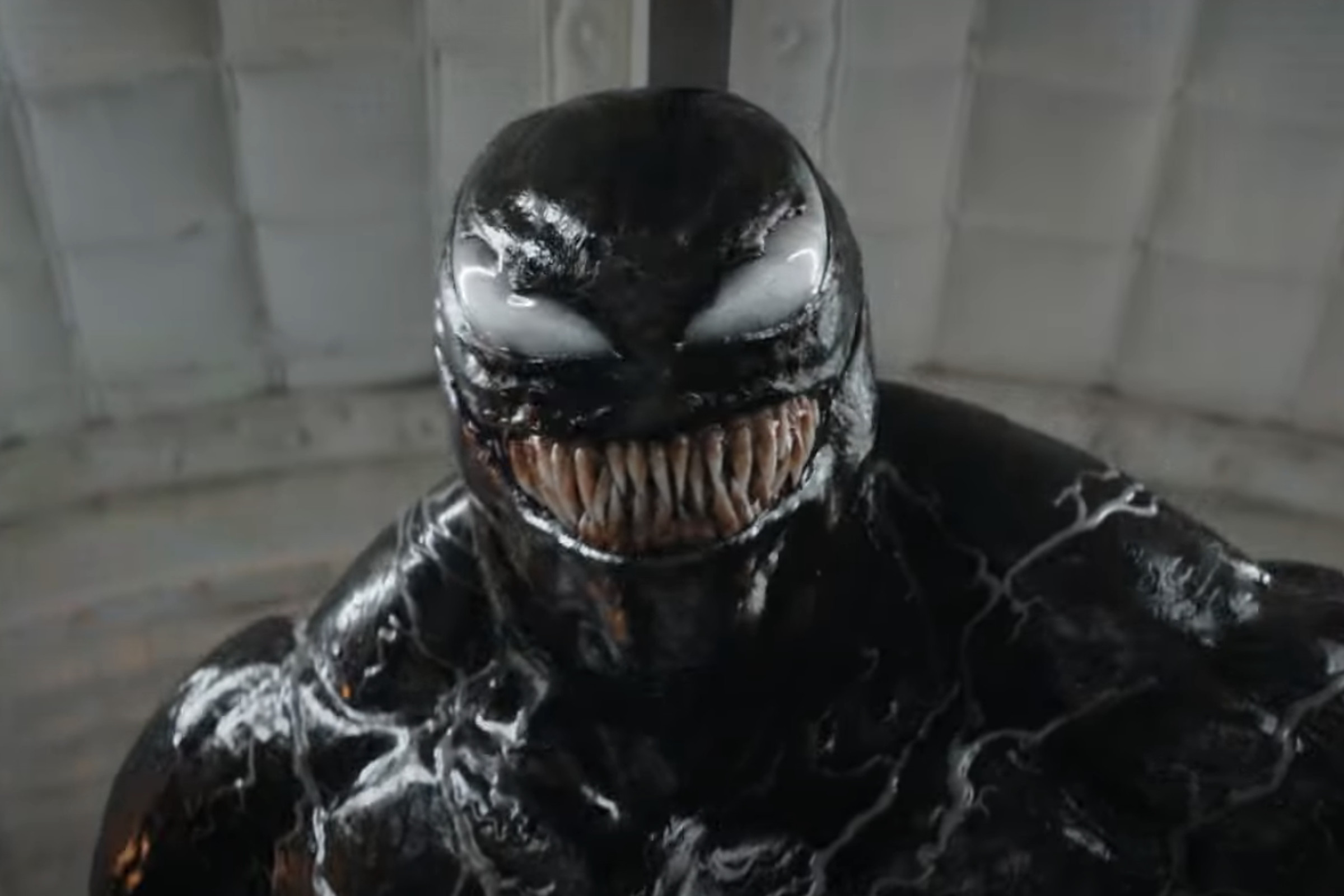 A still image from the film Venom: The Last Dance.