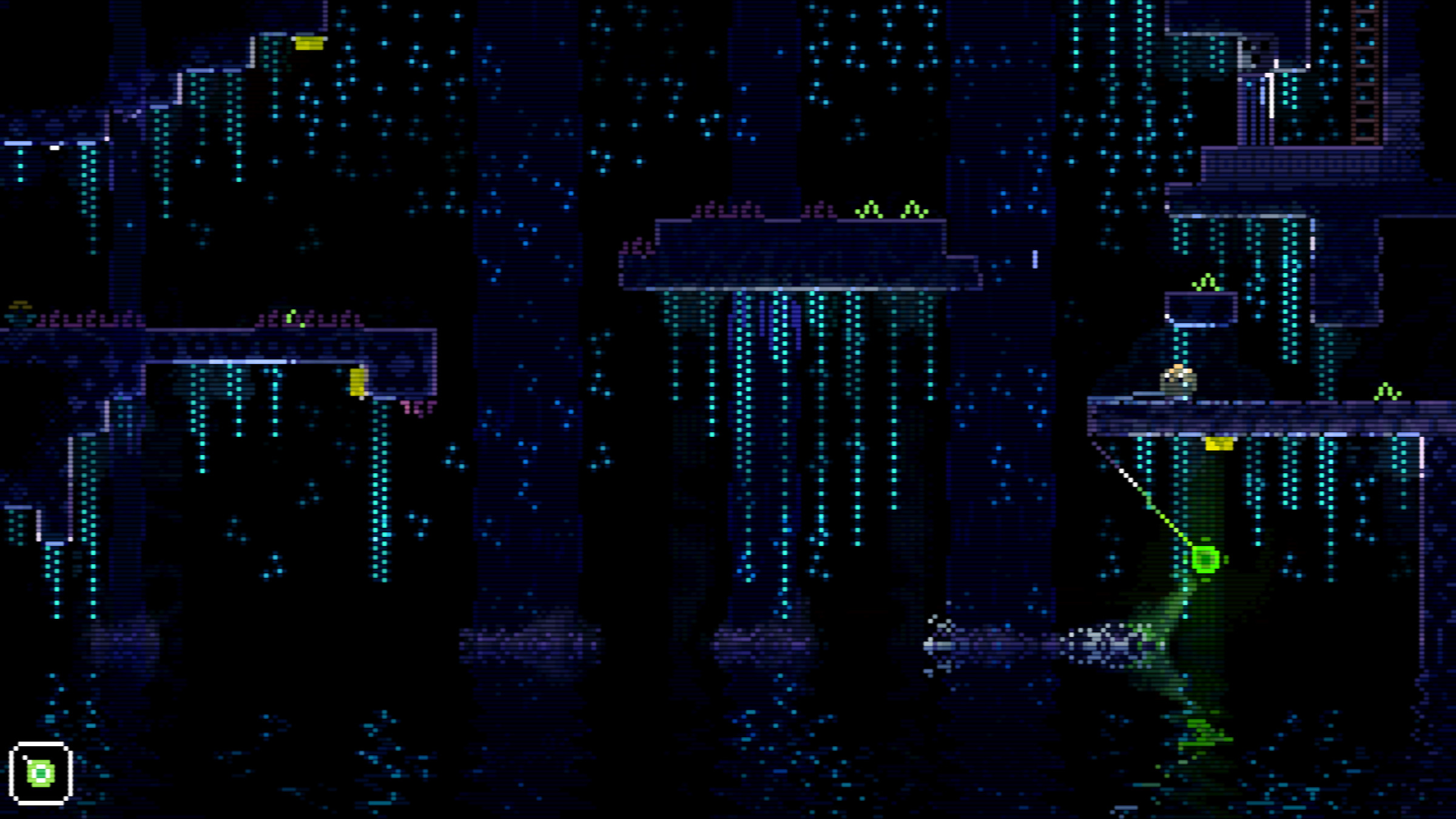 A screenshot from the video game Animal Well.