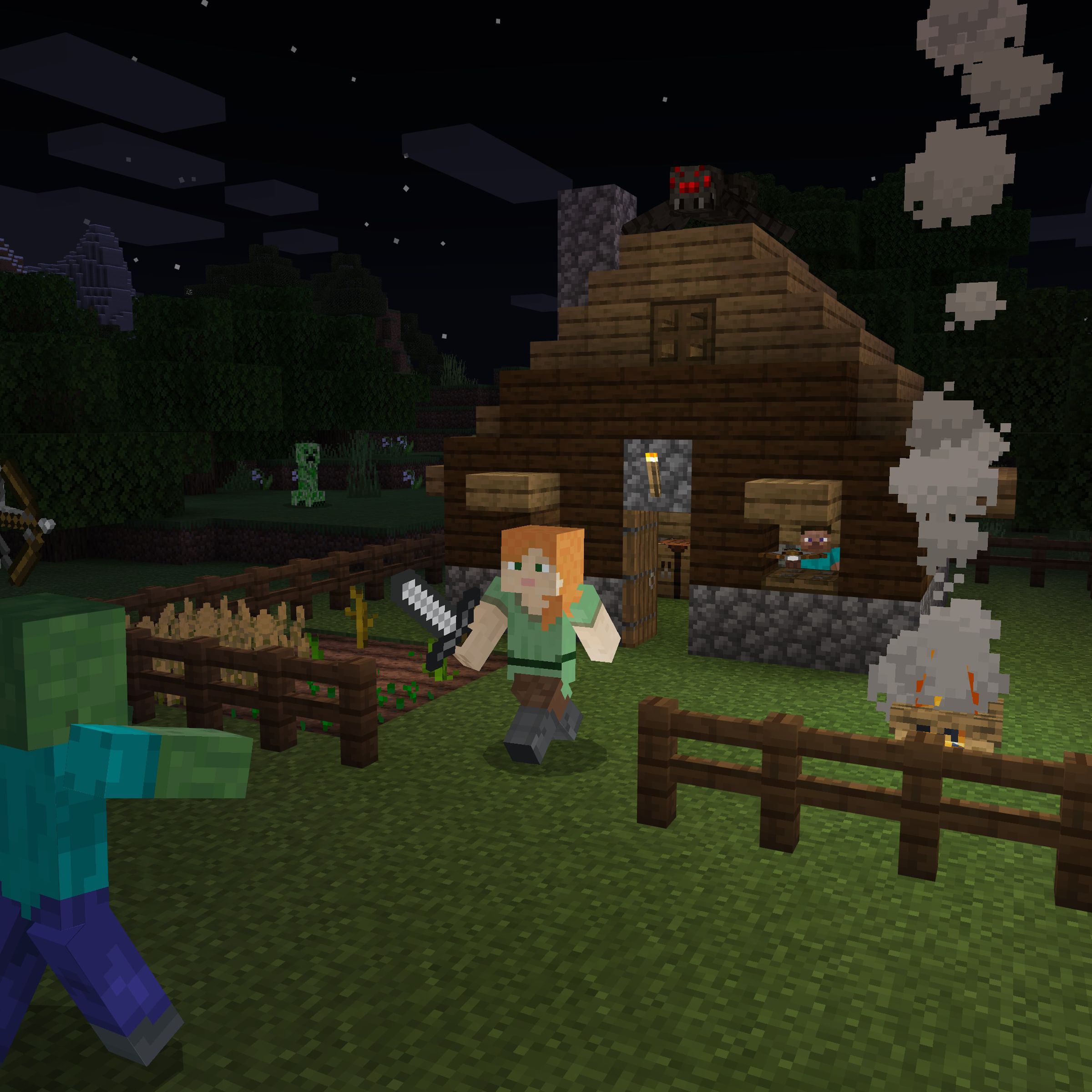 A screenshot of the video game Minecraft.