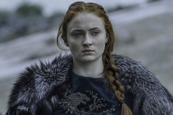 Sophie Turner as Sansa Stark in Game of Thrones "Battle Of The Bastards"