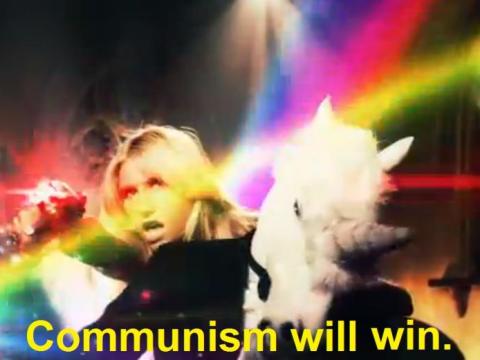 Ke$ha: communism will win.