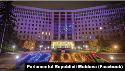 The Moldovan parliament building (file photo)