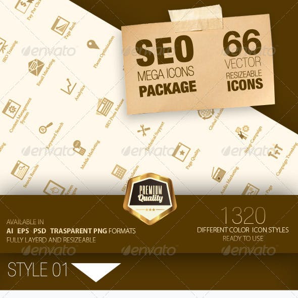 Seo Mega Icons Pack